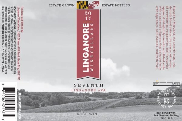 LINGANORE SEVENTH ROSE 750ML