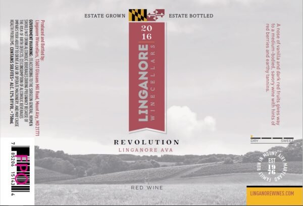 LINGANORE REVOLUTION RED WINE 750ML