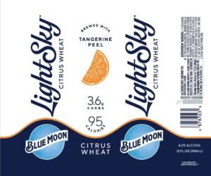 BLUE MOON LIGHT SKY CITRUS WHEAT 6PK CAN