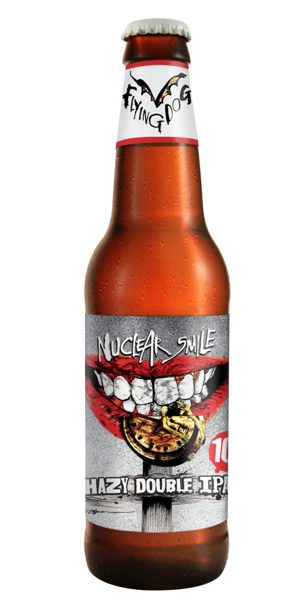 37049.jpg FLYING DOG NUCLEAR SMILE HAZY DOUBLE IPA 6PK BTL