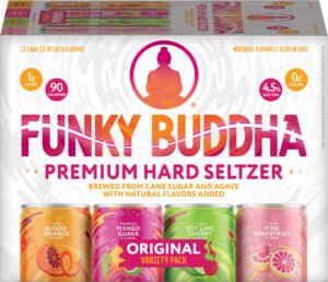 37092.jpg FUNKY BUDDHA HARD SELTZER VARIETY 12PK CAN