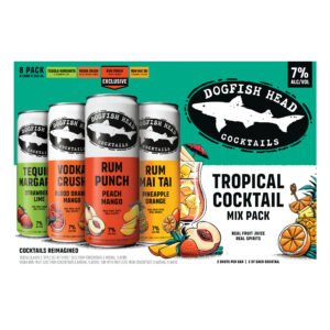 DOGFISH HEAD RTD BAR CART TROPICAL MIX 8PK 355ML CAN