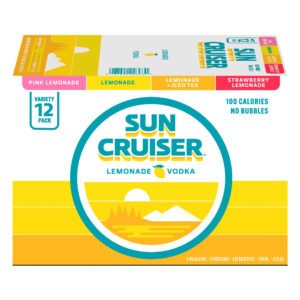 380945.jpg SUN CRUISER RTD LEMONADE VODKA VARIETY 8PK 355 ML CAN