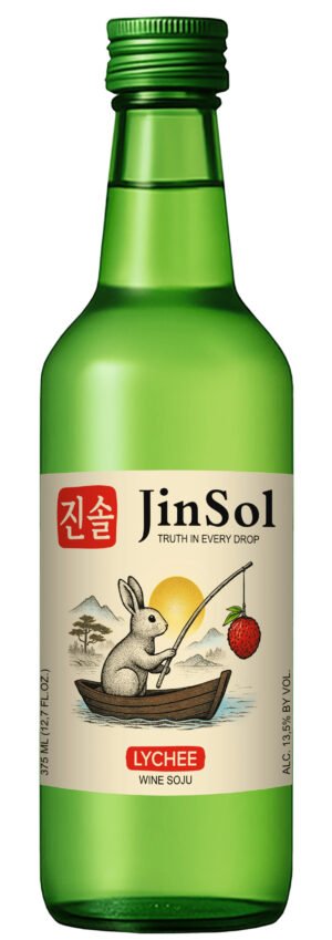 JIN SOL LYCHEE SOJU 375ML