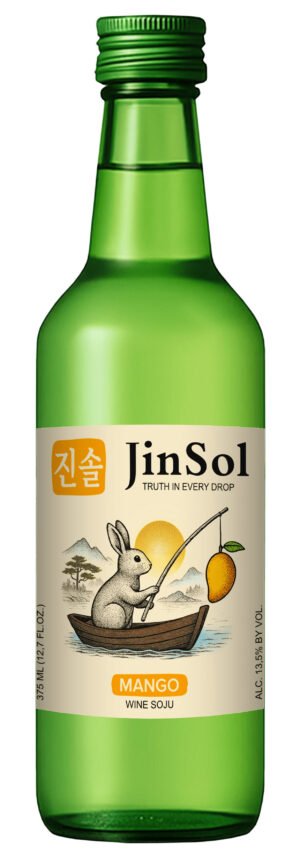JIN SOL MANGO SOJU 375ML