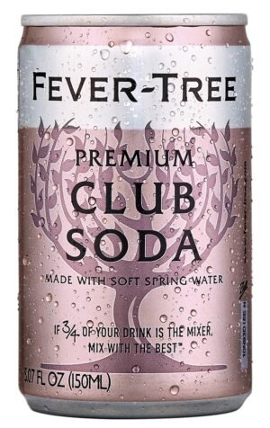 FEVER TREE CLUB SODA 8PK CAN