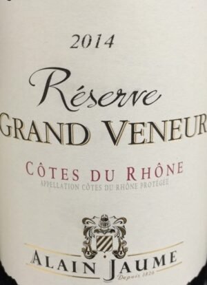 ALAIN JAUME GRAND VENEUR COTES DU RHONE 750ML