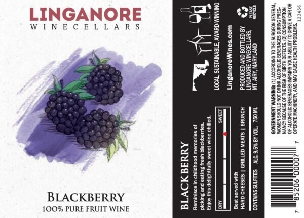 LINGANORE BLACKBERRY 750ML