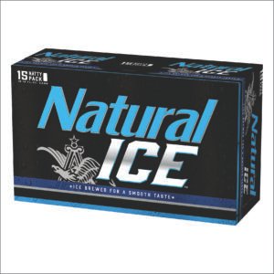 NATURAL ICE 12OZ 15PK CAN