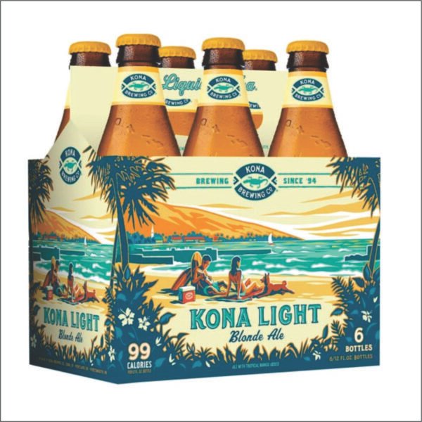 KONA LIGHT BLONDE ALE 6PK BTL