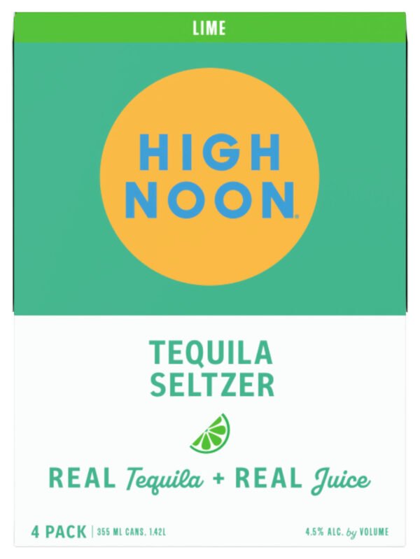 HIGH NOON TEQUILA LIME 4PK 355ML