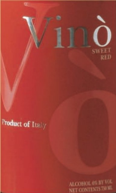 CANTINA GABRIELE SWEET RED 750ML