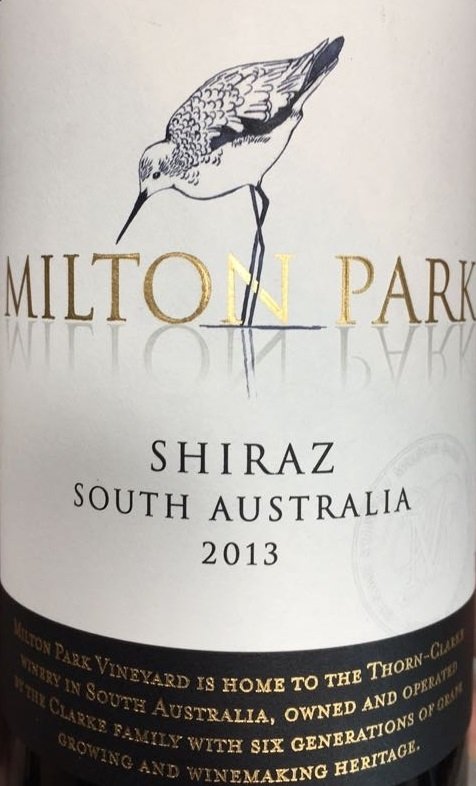 MILTON PARK SHIRAZ 750