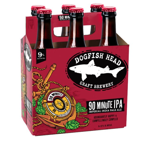 DOGFISH HEAD 90 MINUTES 6PK BTL