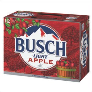 BUSCH LIGHT APPLE 12PK CAN