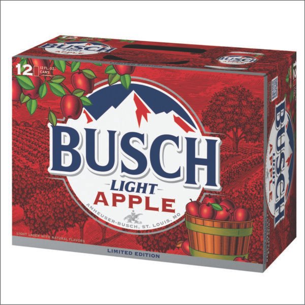 BUSCH LIGHT APPLE 12PK CAN