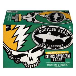 DOGFISH HEAD GREATFUL DEAD CITRUS DREAM LAGER  6PK CAN