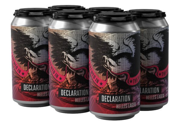 DC BRAU DECLARATION HELLES LAGER 6PK CAN