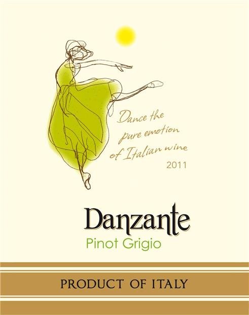 DANZANTE PINOT GRIGIO 750ML