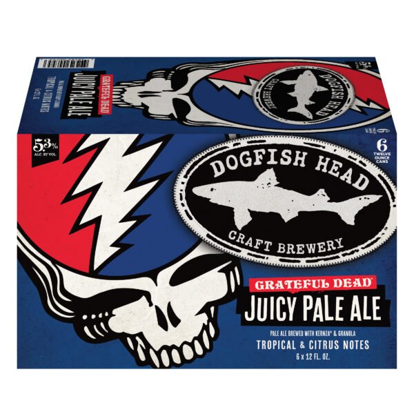 67064.jpg DOGFISH HEAD GREATFUL DEAD JUICY PALE ALE 6PK CAN