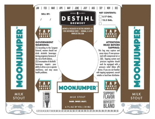 DESTIHL MOONJUMPER MILK STOUT 6PK CAN