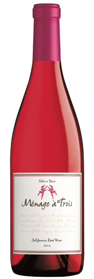 MENAGE A TROIS ROSE 750