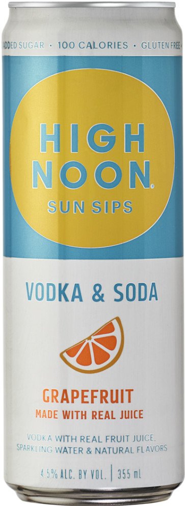 HIGH NOON VODKA SELTZER GRAPEFRUIT 4PK 355ML