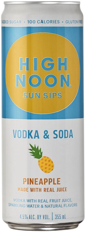71785.jpg HIGH NOON VODKA SELTZER PINEAPPLE 4PK 355ML