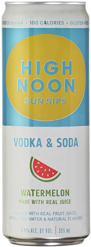 71793.jpg HIGH NOON VODKA SELTZER WATERMELON 4PK 355ML