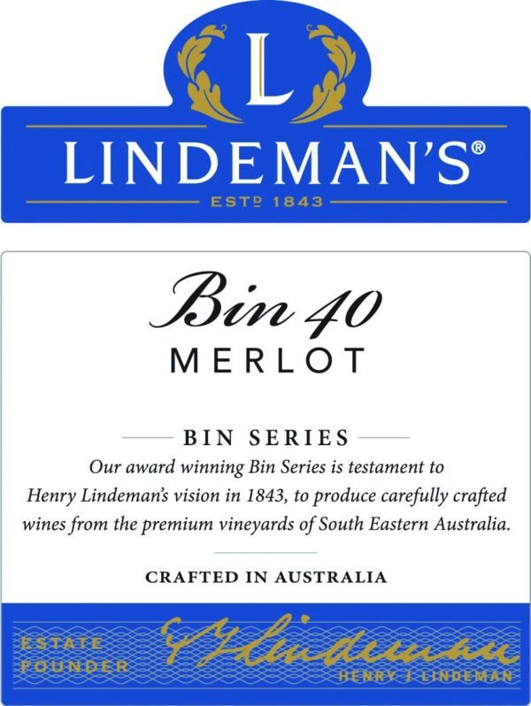 LINDEMAN'S BIN 40 MERLOT 750