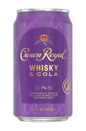 CROWN ROYAL RTD WHISKEY & COKE 4PK 355ML CAN