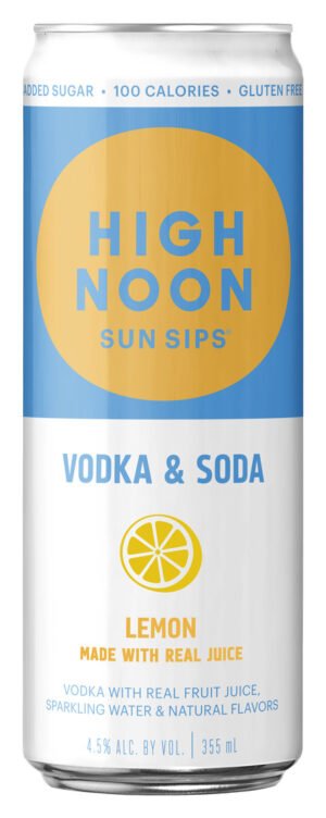 72678.jpg HIGH NOON VODKA SELTZER LEMON 4PK 355ML