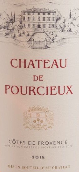 CHATEAU DE POURCIEUX ROSE 750