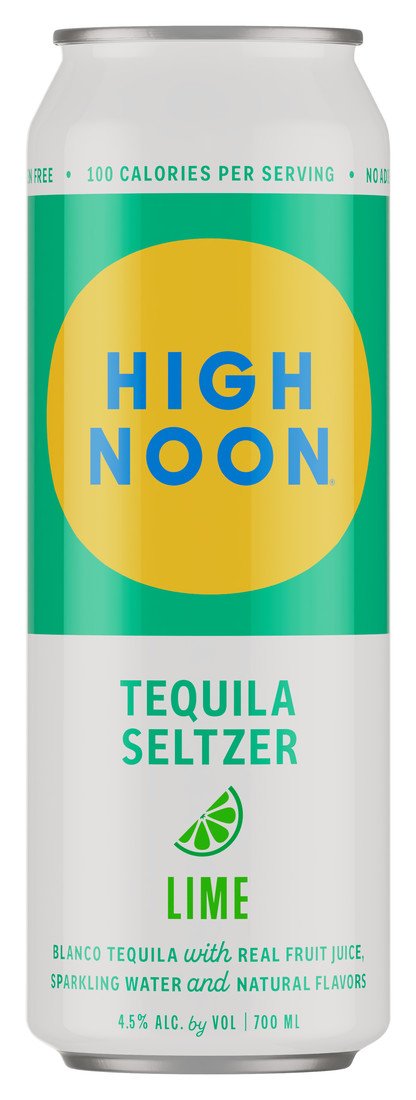 HIGH NOON TEQUILA SELTZER LIME 700ML CAN