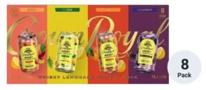 CROWN ROYAL RTD LAMONADE VARIETY 8PK 355ML CAN
