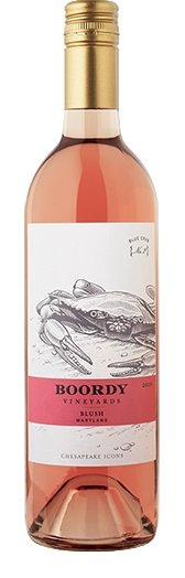 BOORDY BLUSH CRAB WH/ZINFANDEL 750