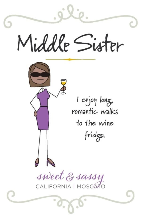 MIDDLE SISTER SWEET & SASSY MOSCATO 750
