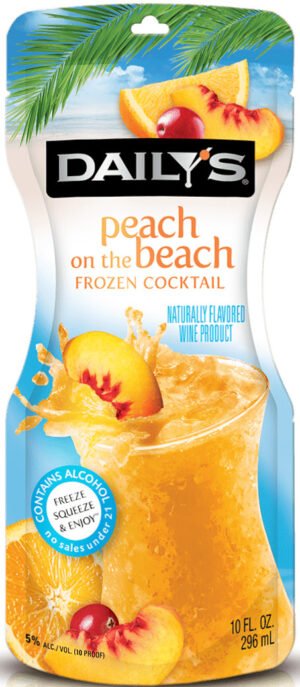 DAILY'S PEACH ON THE BEACH FROZEN COCKTAIL