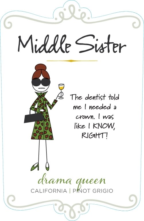80058.jpg MIDDLE SISTER DRAMA QUEEN PINOT GRIGIO 750ML