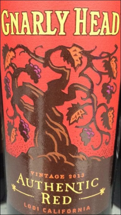 GNARLY HEAD AUTHENTIC RED 750ML