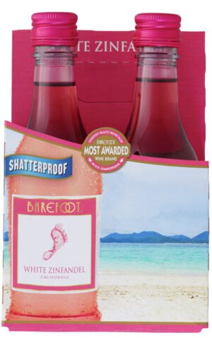 81764.jpg BAREFOOT WHITE ZINFANDEL 4PK 187ML