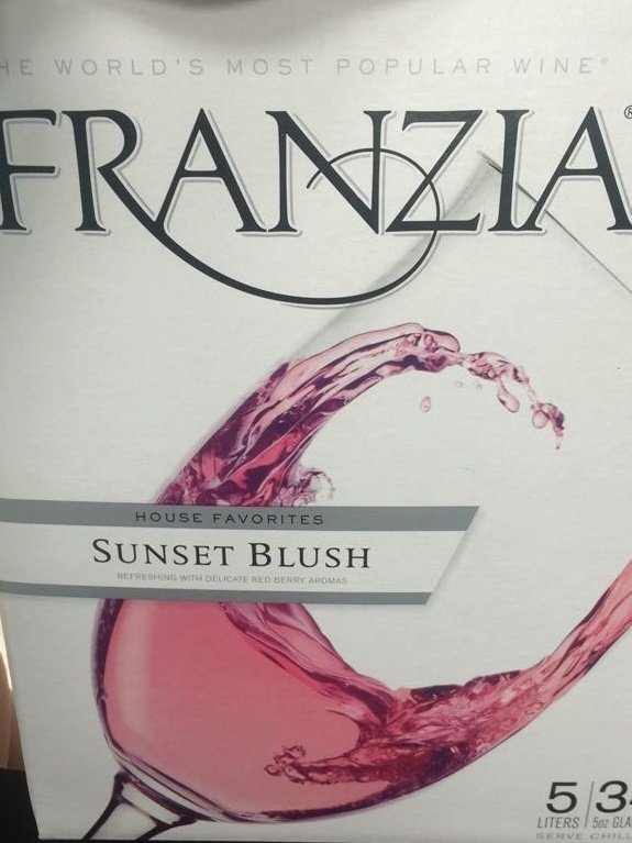 FRANZIA SUNSET BLUSH 5L BIB