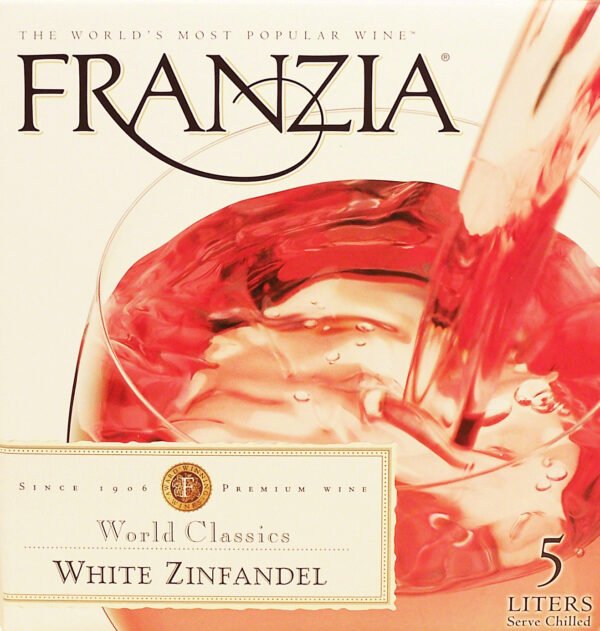 FRANZIA WHITE ZINFANDEL 5L BIB