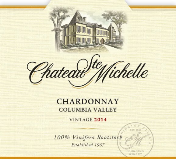 CH STE MICHELLE CHARDONNAY 750