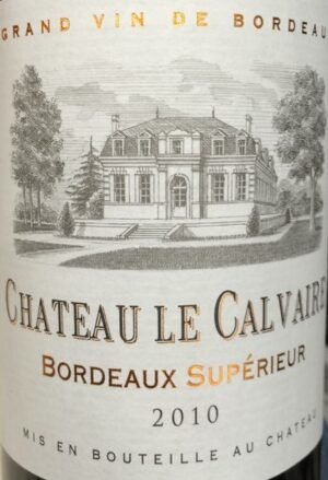 83813.jpg CHATEAU LE CALVARIE BORDEAUX SUPERIEUR 750