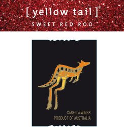 YELLOW TAIL JAMMY RED ROO SWEET RED 750