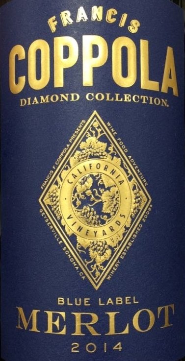 COPPOLA DIAMOND MERLOT 750