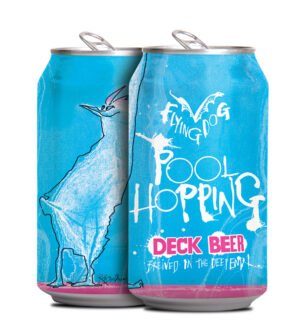 88363.jpg FLYING DOG POOL HOPPING HAZY SUMMER ALE 6PK CAN