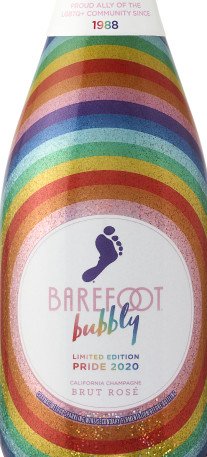 BAREFOOT BUBBLY SWEET ROSE 750