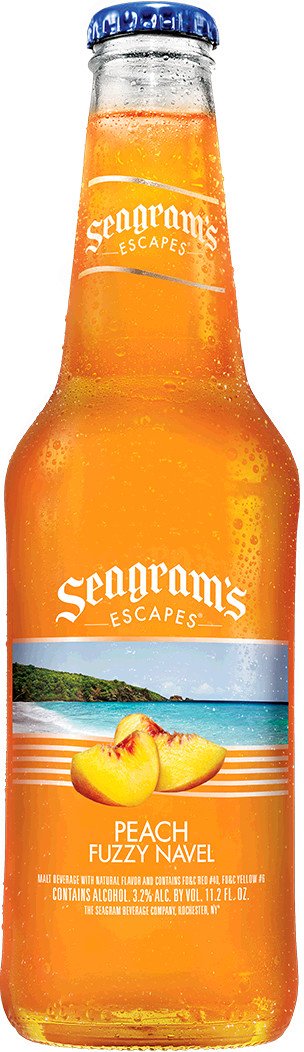 SEAGRAM'S PEACH BELLINI 4PK